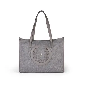 US POLO ASSN WOMEN STRIPES SHOPPING BAG