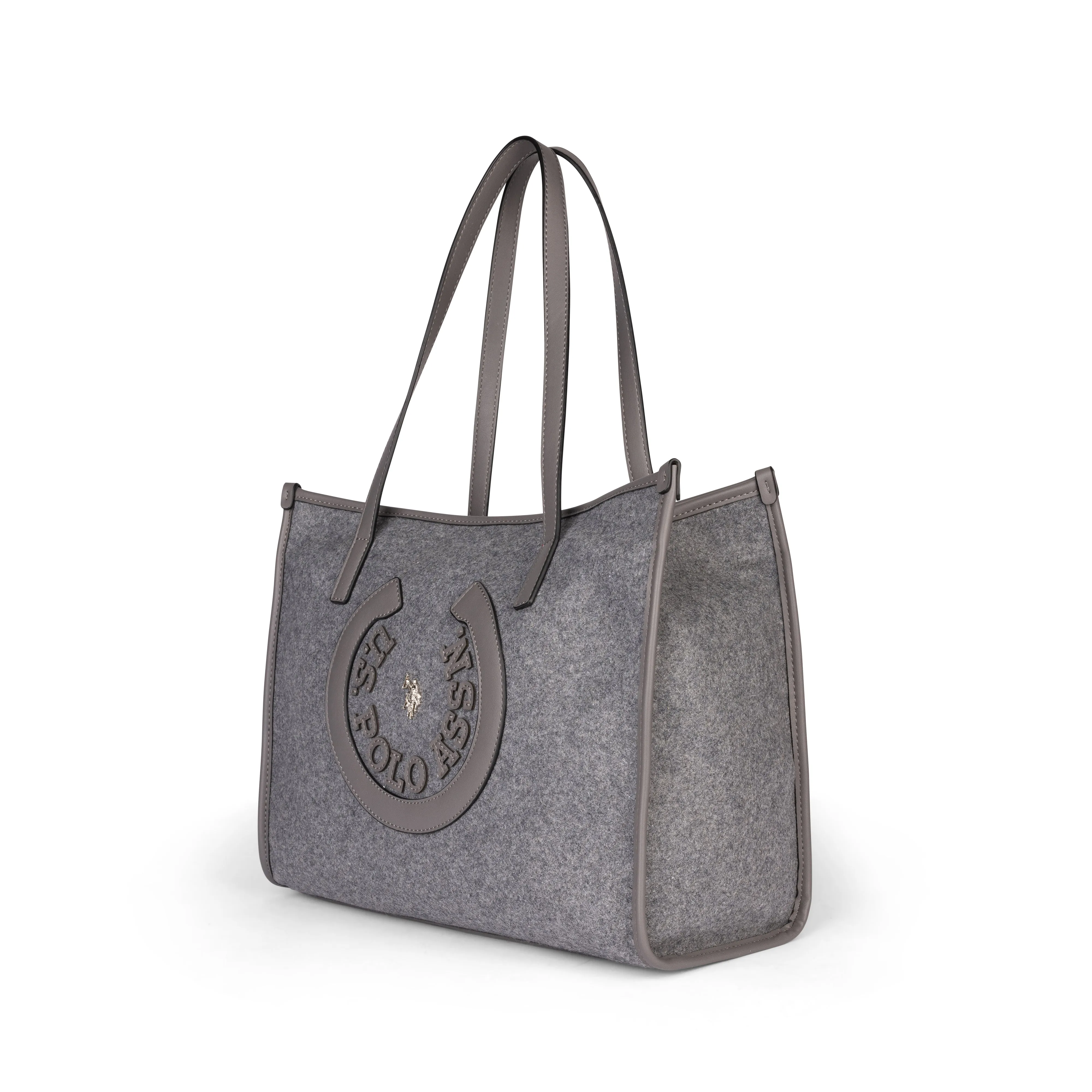 US POLO ASSN WOMEN STRIPES SHOPPING BAG