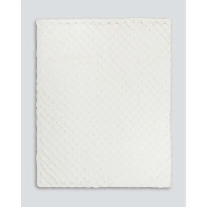 Valentina White Throw (Faux Fur)