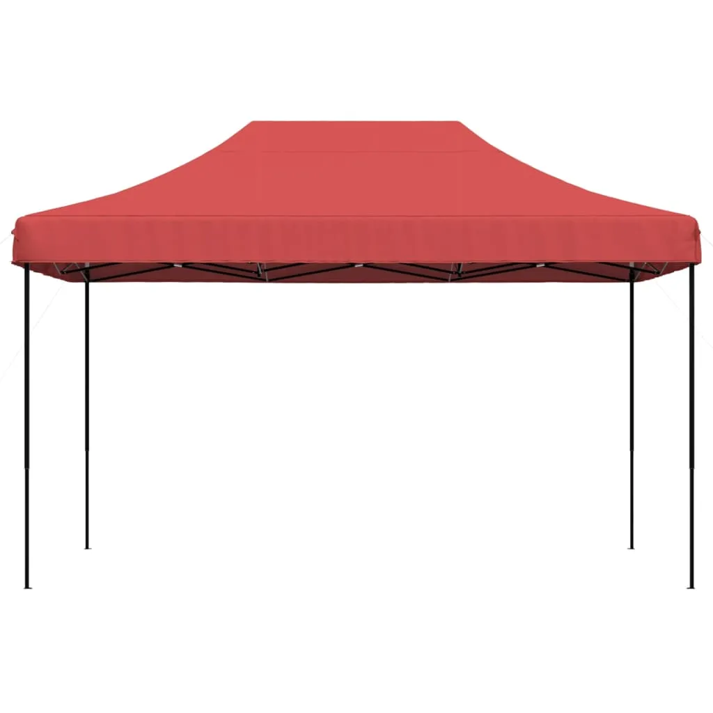 vidaXL Foldable Party Tent Pop-Up Burgundy 440x292x315 cm