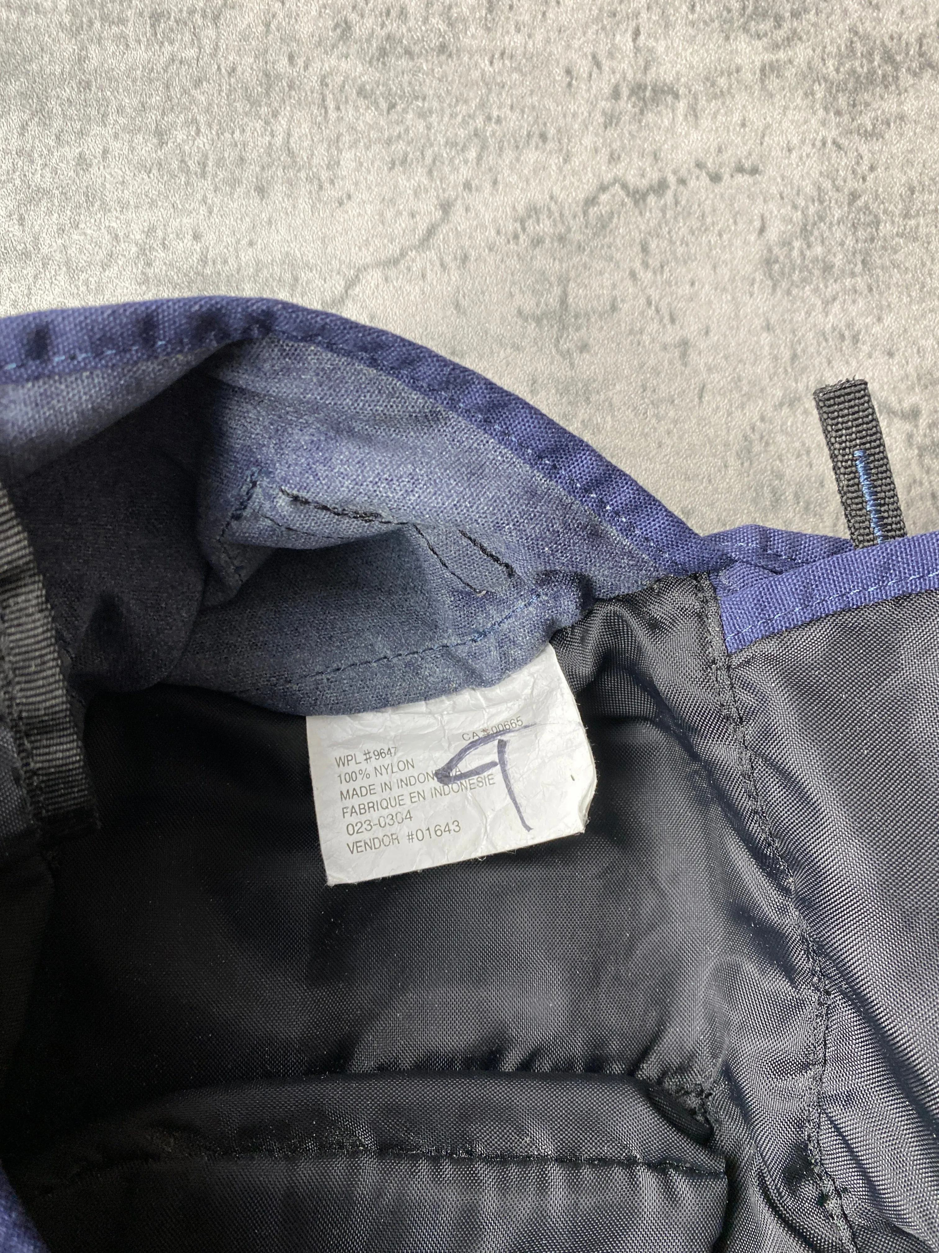 Vintage Eddie Bauer Messenger Bag Blue Cross Body