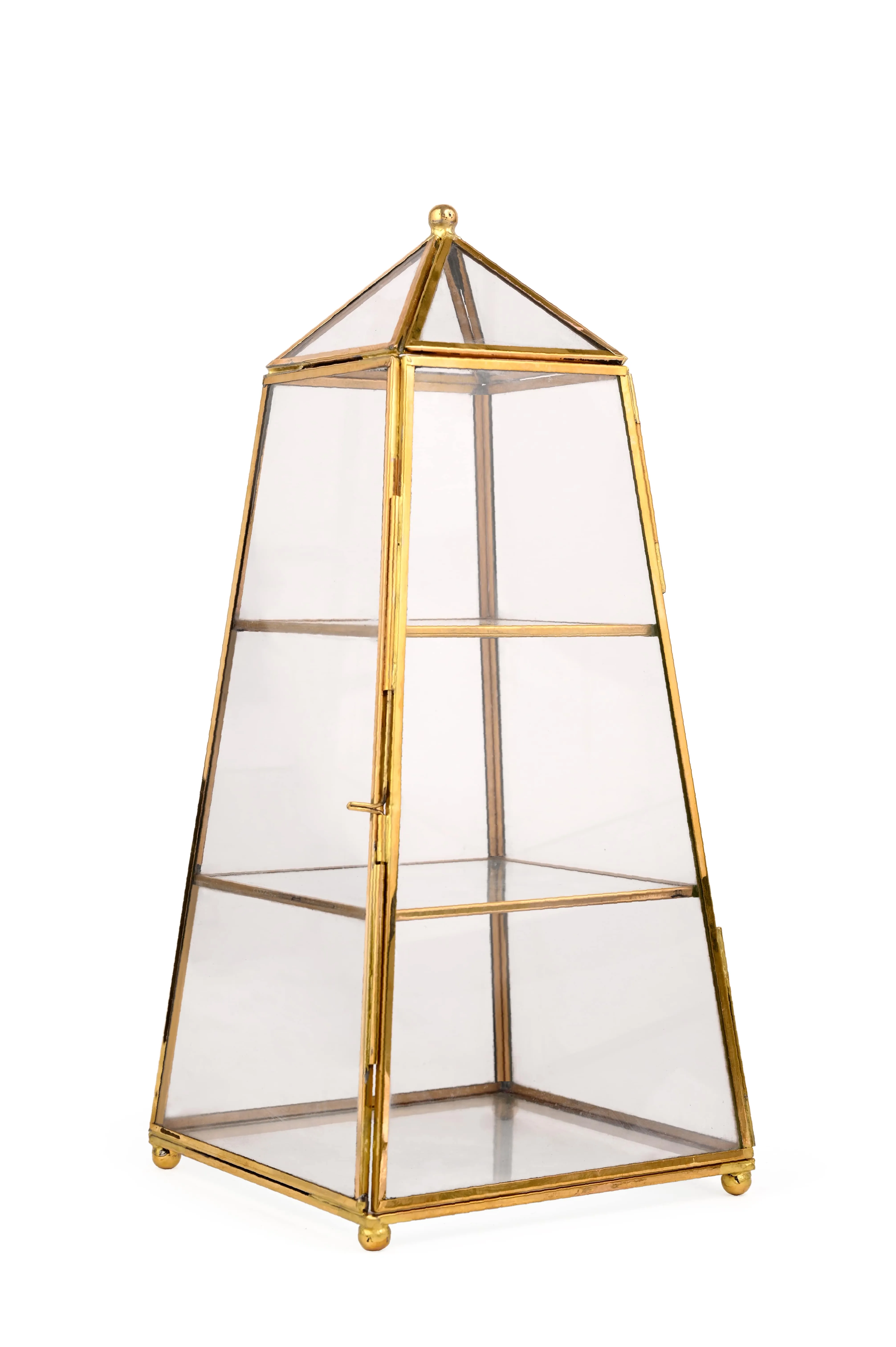 Vintage Glass Jewellery Stand Organizer