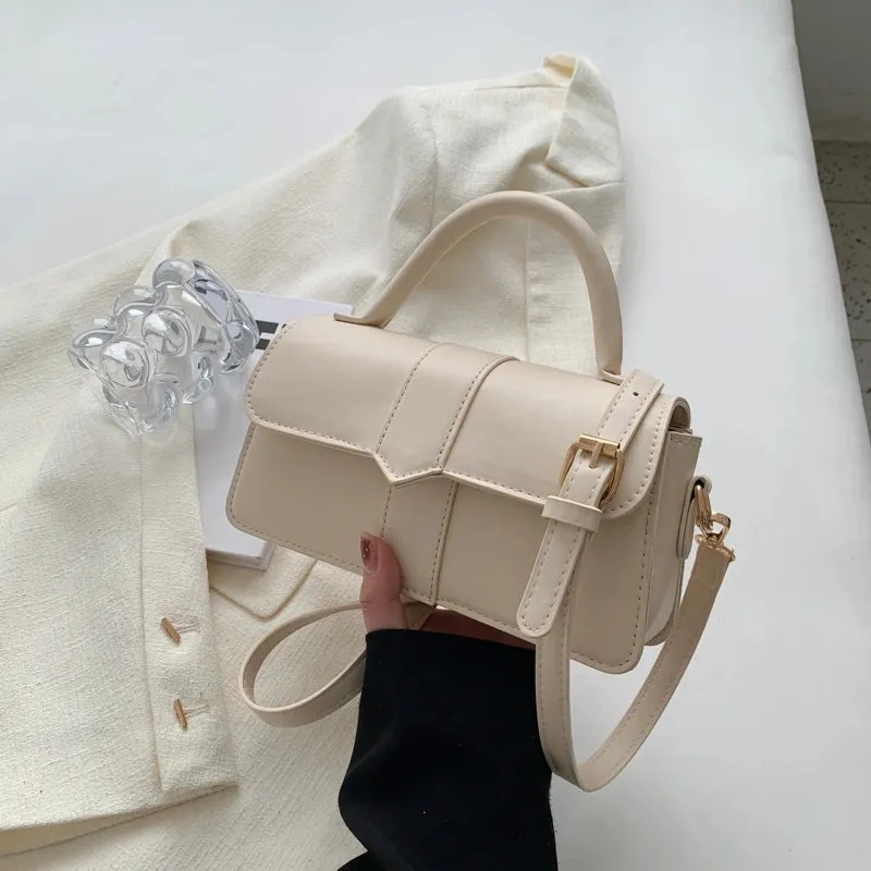 Vintage Square Satchel Shoulder Bags