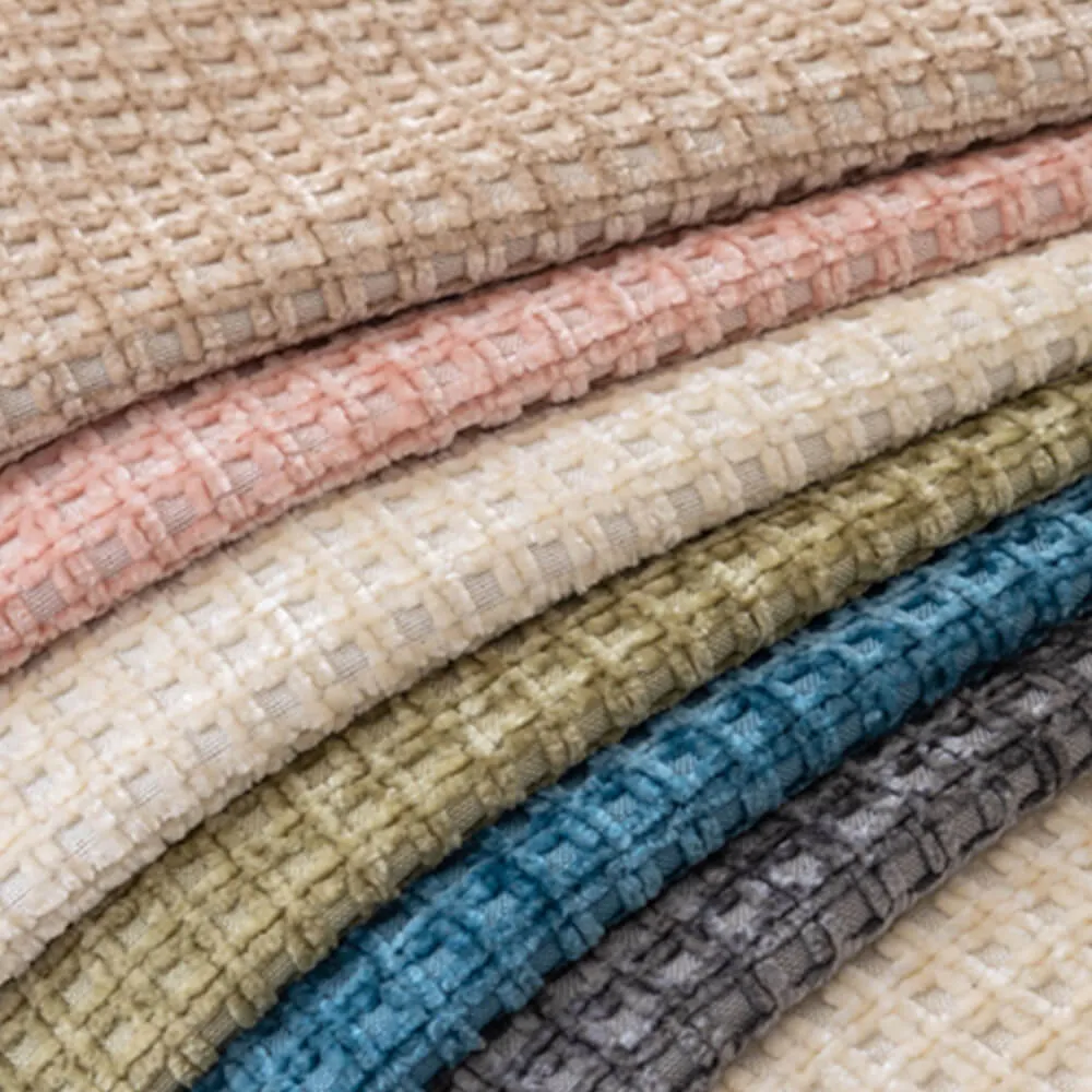 Waffle Chenille Fluffy Exquisite Couch Cover