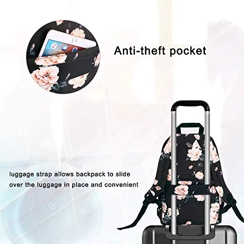 Women's Polyester Anti-Theft Stylish Casual Day Pack Bag