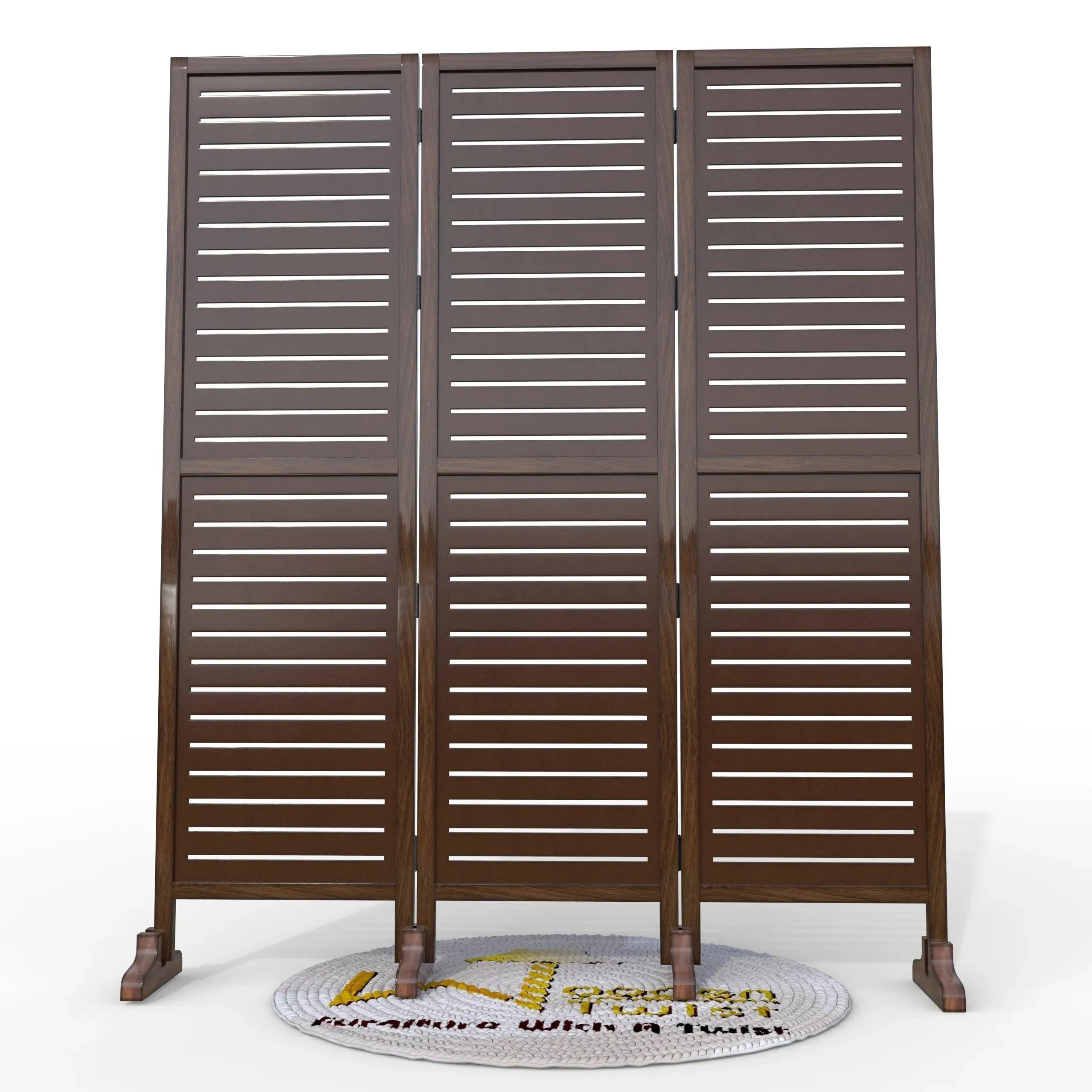 Wooden Twist Premium Solid Wood Room Divider