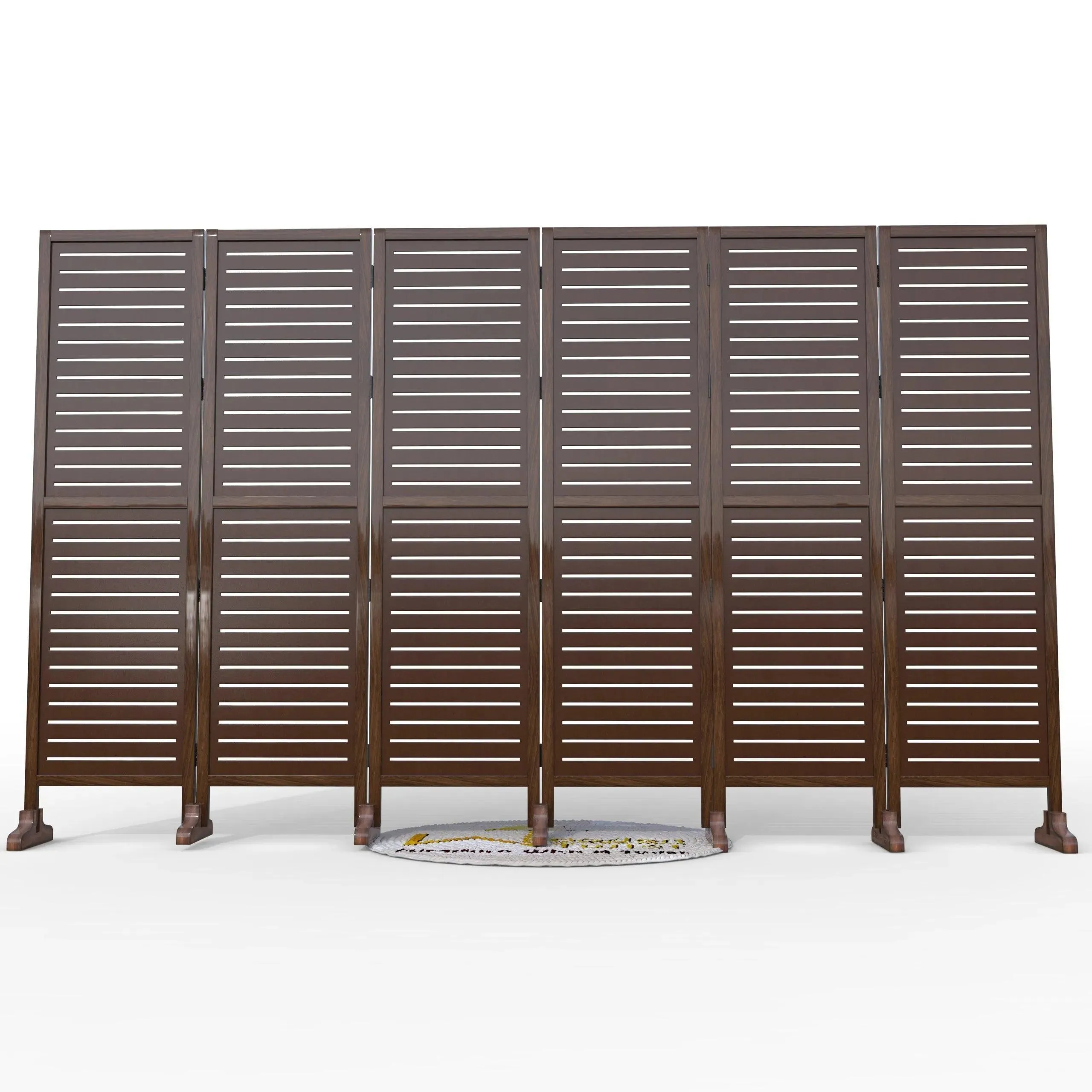 Wooden Twist Premium Solid Wood Room Divider