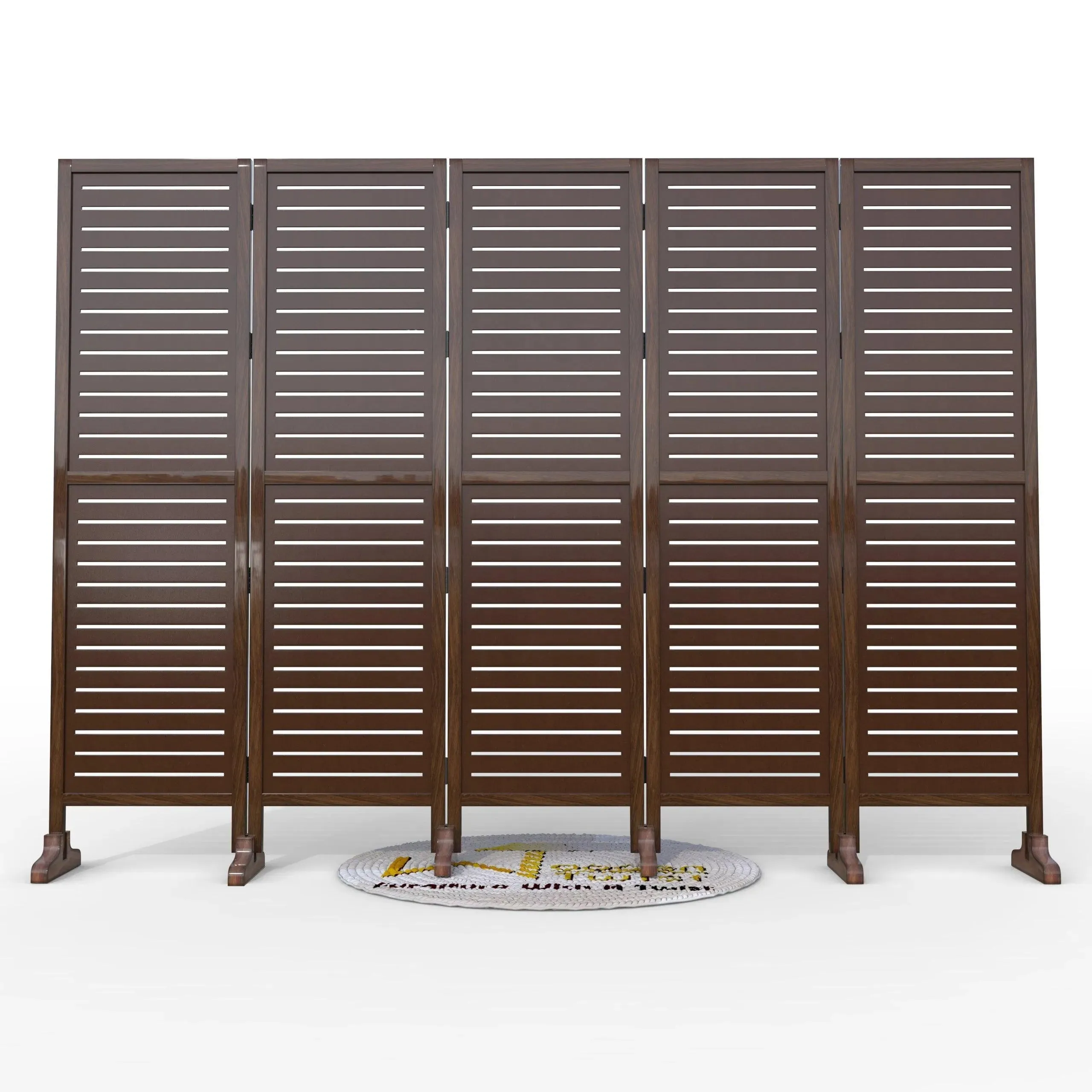 Wooden Twist Premium Solid Wood Room Divider