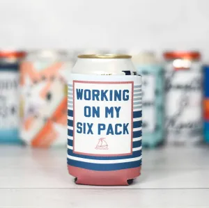 Working on my Six Pack  Can Cooler