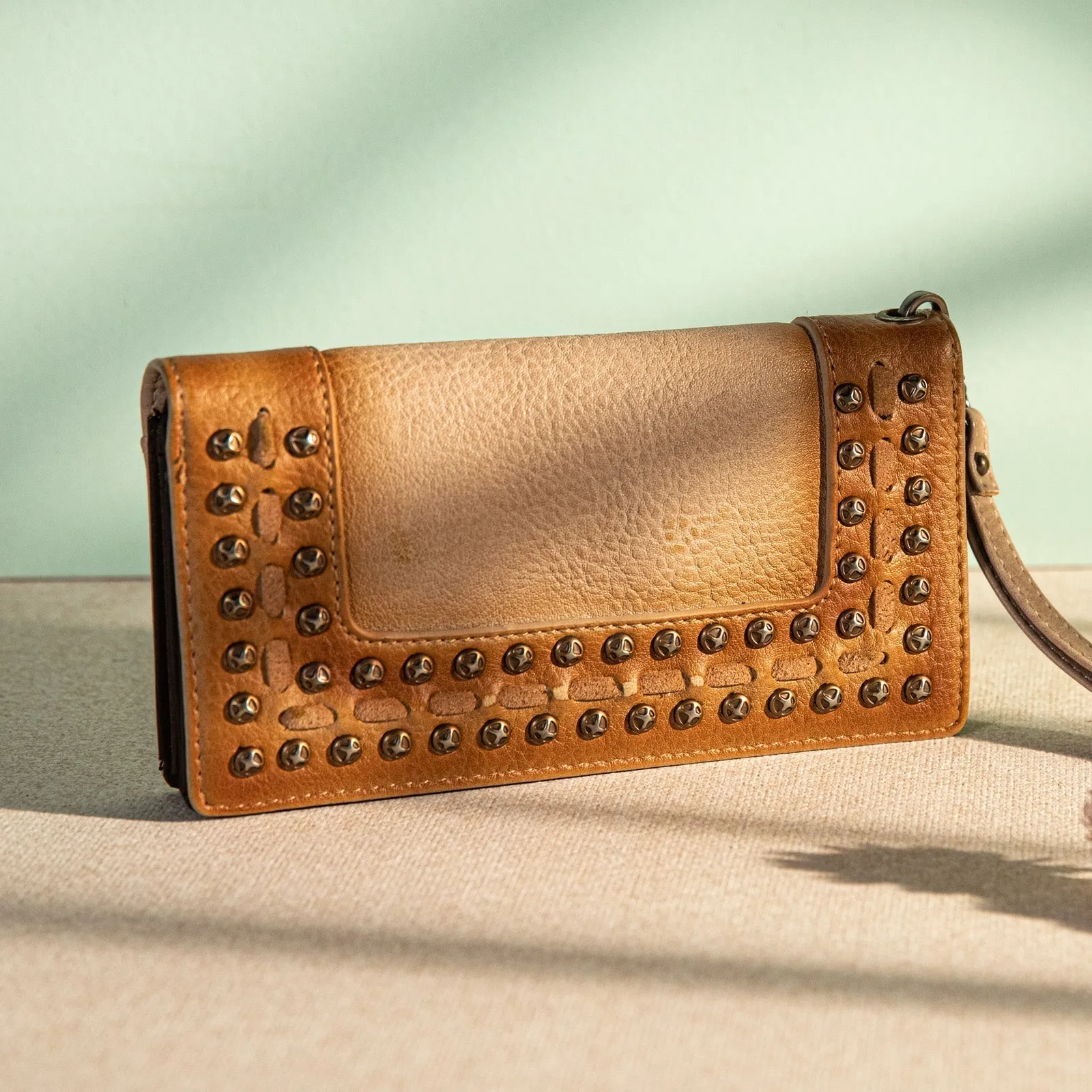 Wrangler Studded Collection Wallet