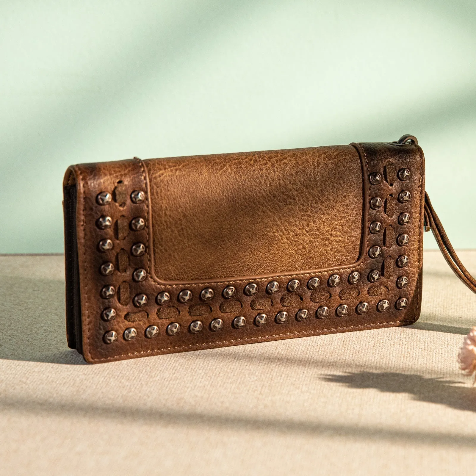 Wrangler Studded Collection Wallet