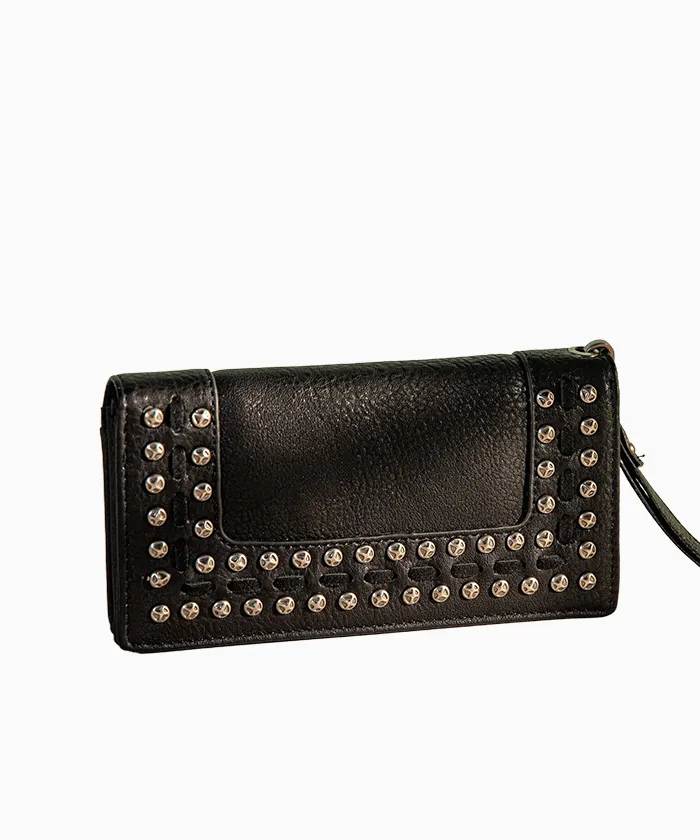 Wrangler Studded Collection Wallet